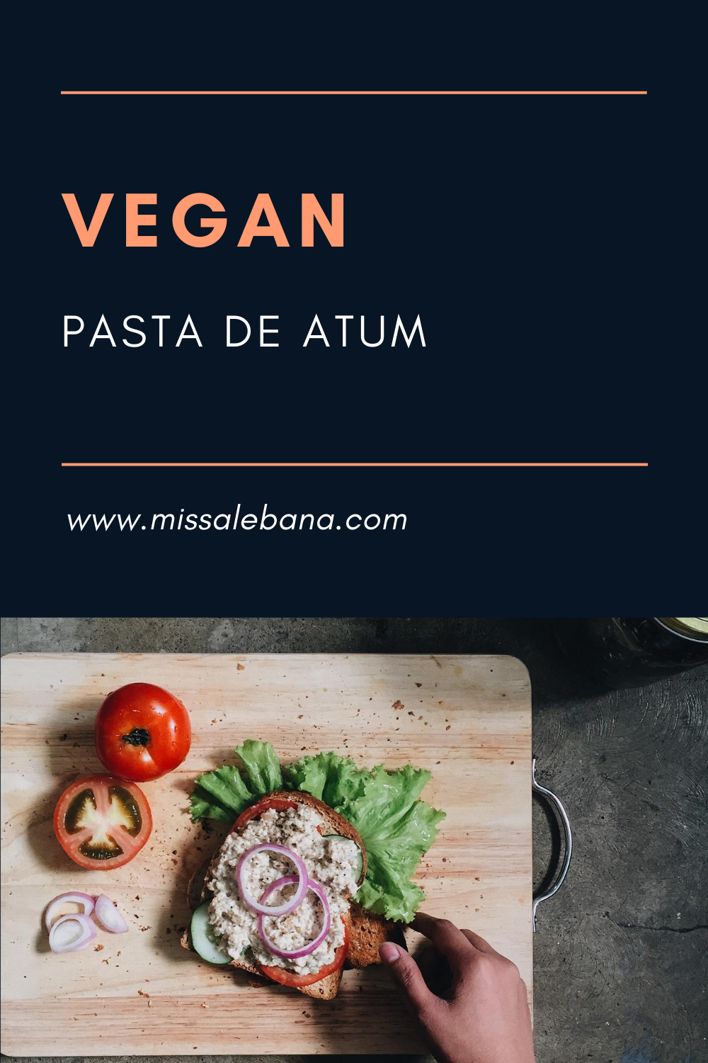 Pasta De Atum Vegano Miss Alebana